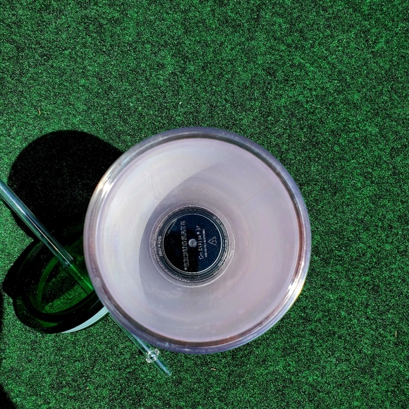 Starbucks 2022 Red Tumbler Cold Beverage Cup 16 oz Green Lid W/Straw - Picture 6 of 8